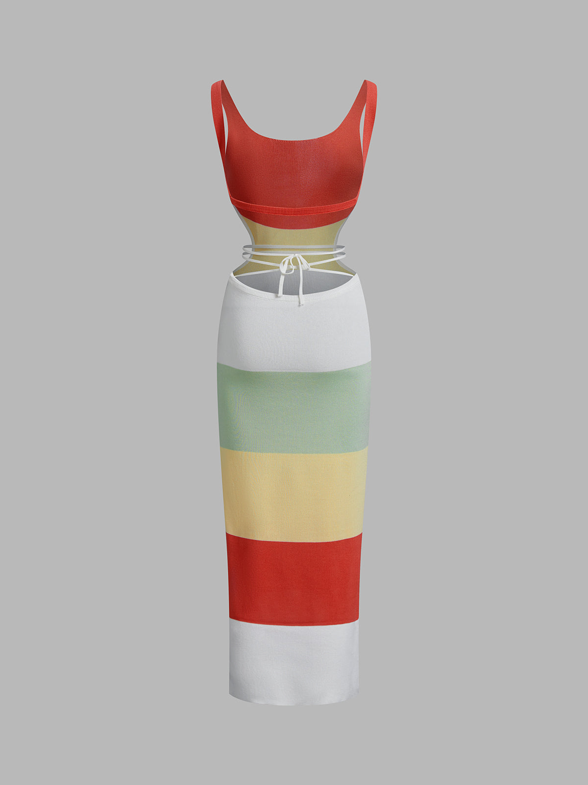 Robe longue dos ouvert Coastal Air