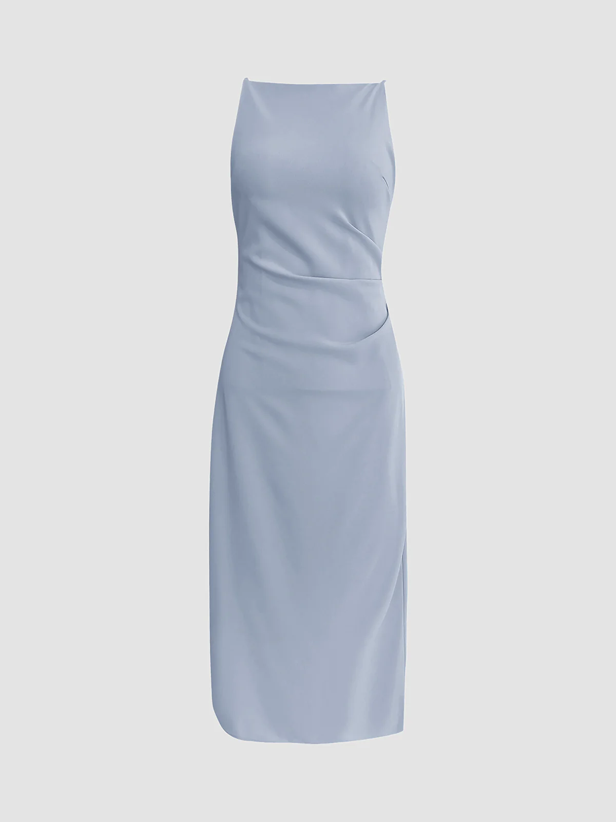 Robe midi à encolure bateau Silent Sea