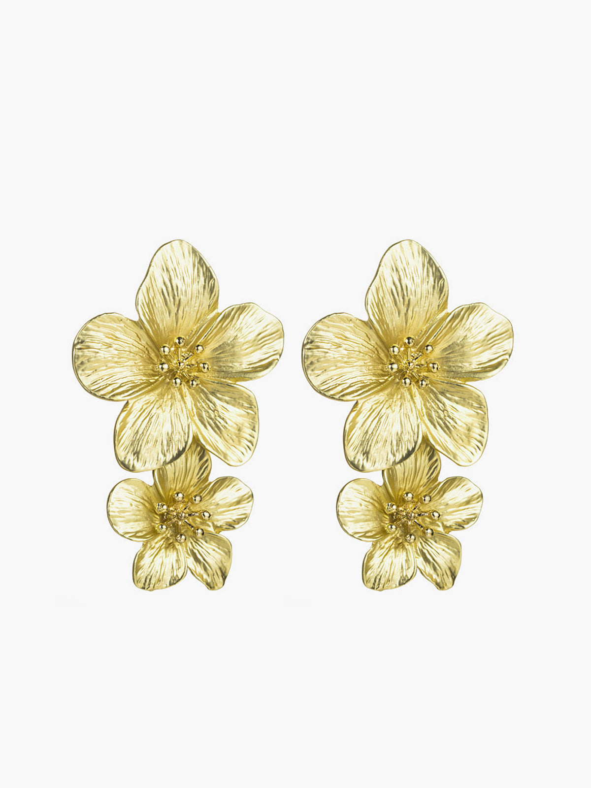 Fashionable Flower-Shaped Earrings