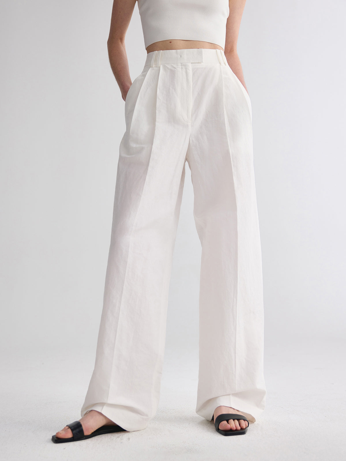Minimalism Straight Leg Pants