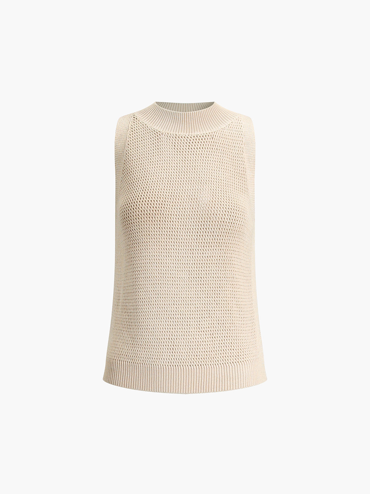 Tricot Gilet Creux Uni