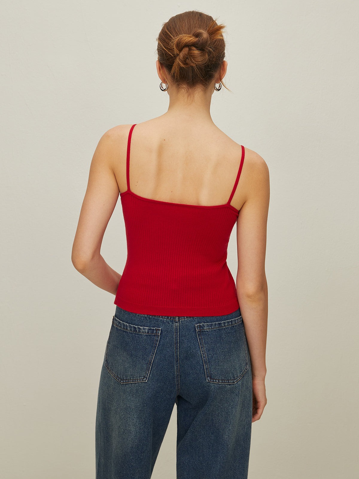 Gilet sans manches noué