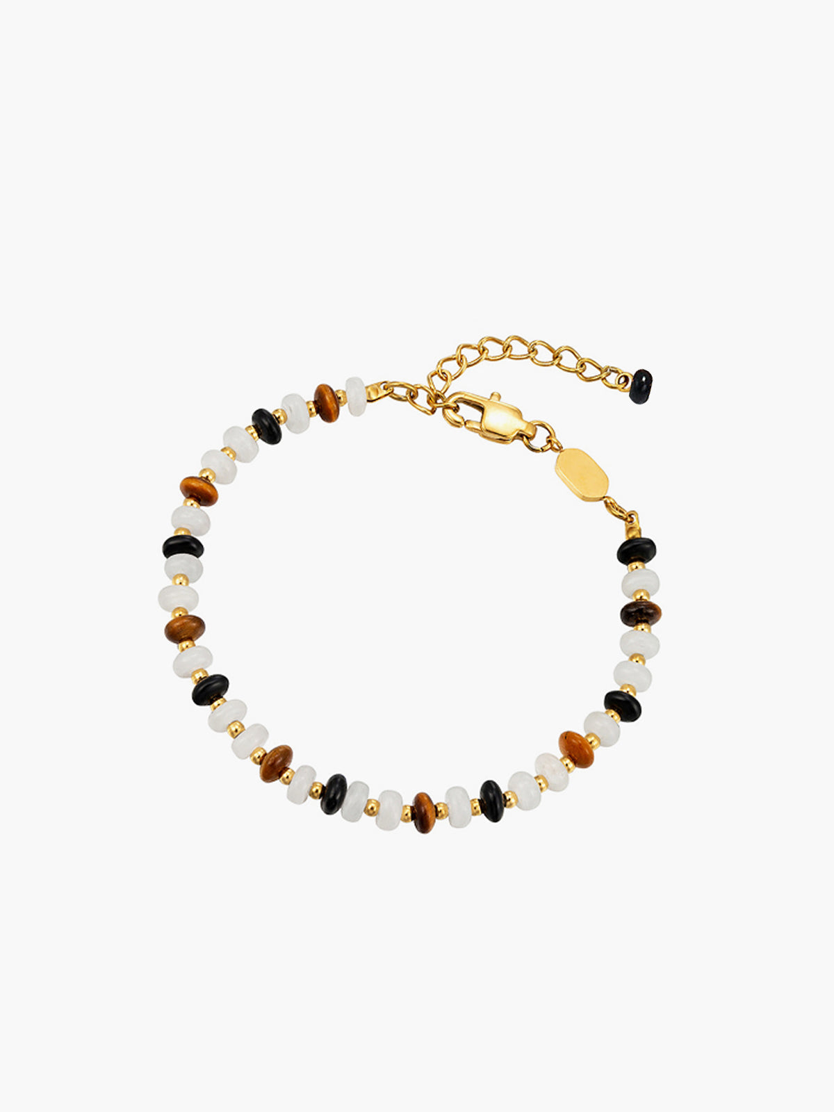 Bracelet en perles de pierre d'oeil de tigre